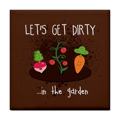  let s Get Dirty   In The Garden  Summer Fun  Ceramic Tile