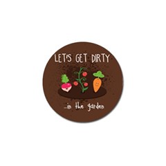  let s Get Dirty   In The Garden  Summer Fun  Golf Ball Marker 10 Pack