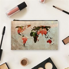 Vintageworldmap1200 Cosmetic Bag (medium)