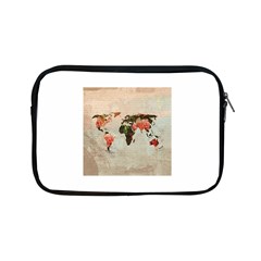 Vintageworldmap1200 Apple Ipad Mini Zippered Sleeve by mjdesigns