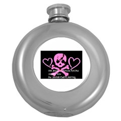 Book1 Hip Flask (round)