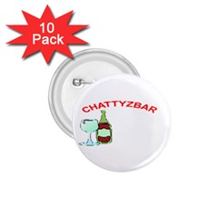 Chattyzbar T-shirt 1 75  Button (10 Pack)