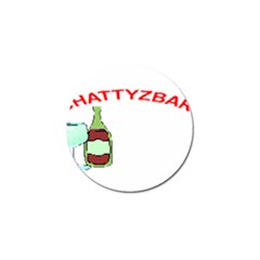 Chattyzbar T-shirt Golf Ball Marker by ukbanter