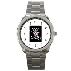 Crazy Sport Metal Watch