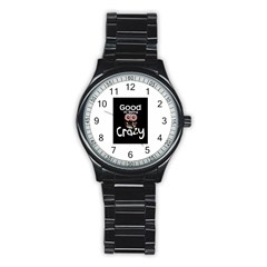 Crazy Sport Metal Watch (black)