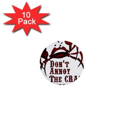 Crazy Person 1  Mini Button (10 Pack)