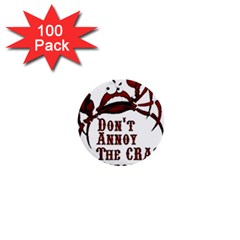 Crazy Person 1  Mini Button (100 Pack)