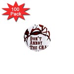 crazy person 1  Mini Button Magnet (100 pack) Front