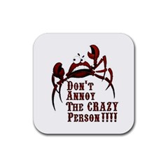 Crazy Person Drink Coaster (square)