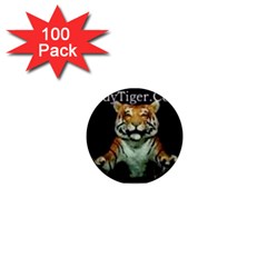 Tiger 1  Mini Button Magnet (100 Pack)