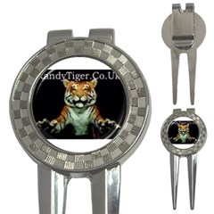 Tiger Golf Pitchfork & Ball Marker by ukbanter