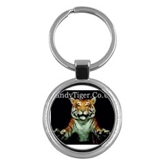 Tiger Key Chain (round)