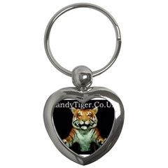 Tiger Key Chain (heart)