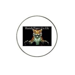 Tiger Golf Ball Marker (for Hat Clip) by ukbanter