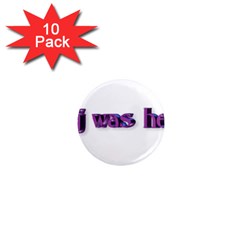 Weewee 1  Mini Button Magnet (10 Pack)