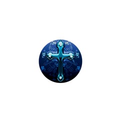 Glossy Blue Cross Live Wp 1 2 S 307x512 1  Mini Button Magnet by ukbanter