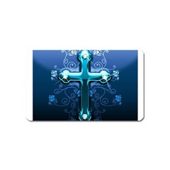 Glossy Blue Cross Live Wp 1 2 S 307x512 Magnet (name Card) by ukbanter