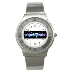 Banner2 Stainless Steel Watch (slim)