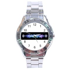 Banner2 Stainless Steel Watch