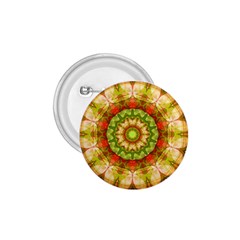 Red Green Apples Mandala 1 75  Button