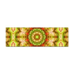 Red Green Apples Mandala Bumper Sticker 100 Pack by Zandiepants