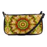 Red Green Apples Mandala Evening Bag Front