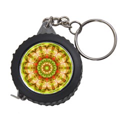 Red Green Apples Mandala Measuring Tape by Zandiepants