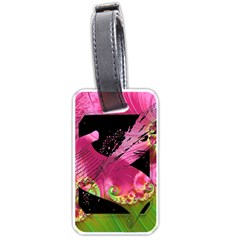 Elegant Writer Luggage Tag (one Side)