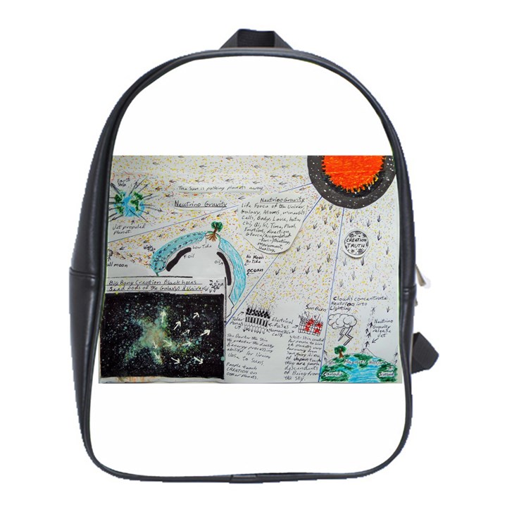 Neutrino Gravity, School Bag (Large)