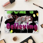 Don t Stop Believing Cosmetic Bag (Large) Back