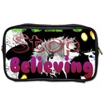 Don t Stop Believing Travel Toiletry Bag (Two Sides) Front