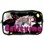 Don t Stop Believing Travel Toiletry Bag (Two Sides) Back