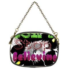 Don t Stop Believing Chain Purse (two Sided)  by SharoleneCollection