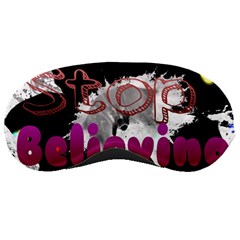 Don t Stop Believing Sleeping Mask by SharoleneCollection