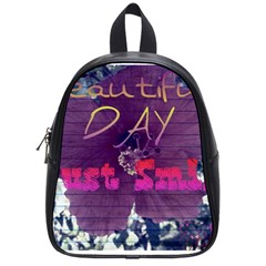 Beautiful Day Just Smile School Bag (small)