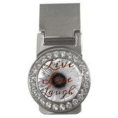 Live Love Laugh Money Clip (cz) by SharoleneCollection