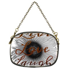 Live Love Laugh Chain Purse (two Sided)  by SharoleneCollection