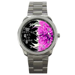 The Best Is Yet To Come Sport Metal Watch