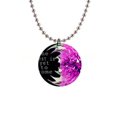 The Best Is Yet To Come Button Necklace