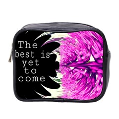 The Best Is Yet To Come Mini Travel Toiletry Bag (two Sides)