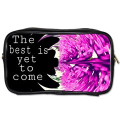 The Best Is Yet To Come Travel Toiletry Bag (one Side)