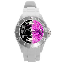 The Best Is Yet To Come Plastic Sport Watch (large)