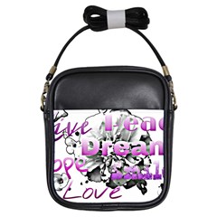 Live Peace Dream Hope Smile Love Girl s Sling Bag