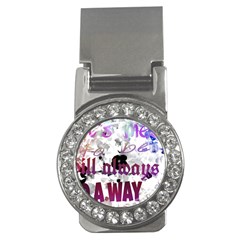 What s Meant To Be Will Always Find A Way Money Clip (cz) by SharoleneCollection