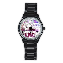 What s Meant To Be Will Always Find A Way Sport Metal Watch (black) by SharoleneCollection