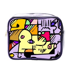 Fighting The Fog Mini Travel Toiletry Bag (one Side) by FunWithFibro