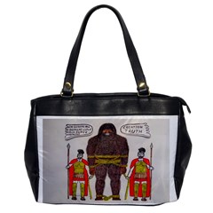 Big Foot & Romans Oversize Office Handbag (one Side) by creationtruth