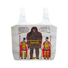 Big Foot & Romans Reusable Bag (m) by creationtruth