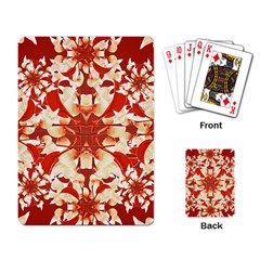 Digital Decorative Ornament Artwork Playing Cards Single Design