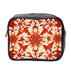 Digital Decorative Ornament Artwork Mini Travel Toiletry Bag (two Sides)